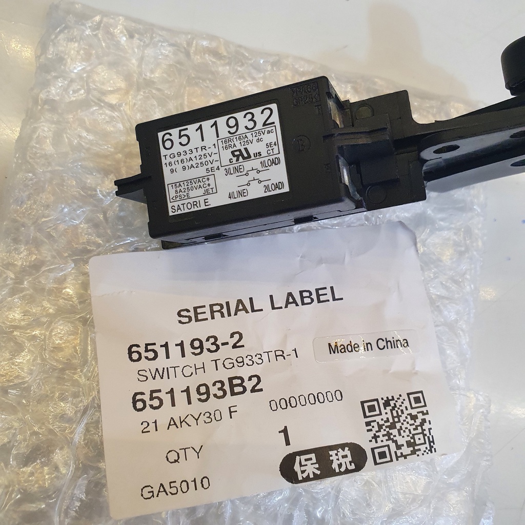 Công tắc máy mài Makita  GA5010, GA6010,GA5020,GA6020