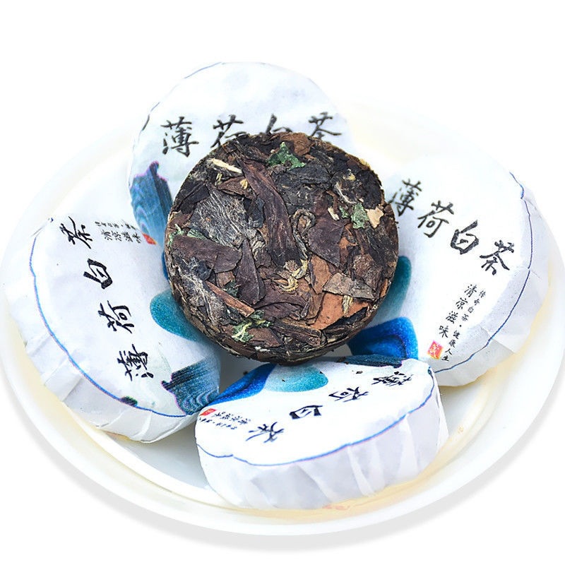 Bạch Trà Cổ Thụ Phúc Kiến, Vân Nam Hảo Hạng Thêm Vị Bạc Hà (Hộp 100 gram)