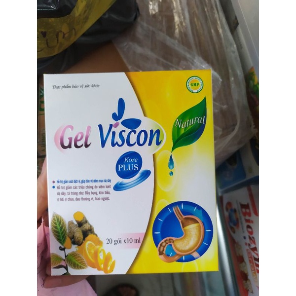 Gel Viscon Kore Plus giảm viêm loét dạ dày tá tràng, Người viên đau dạ dày, hành tá tràng, trào ngược dạ dày thực quản