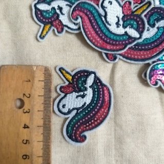Hình ủi ngựa pony trang trí , cao 5cm
