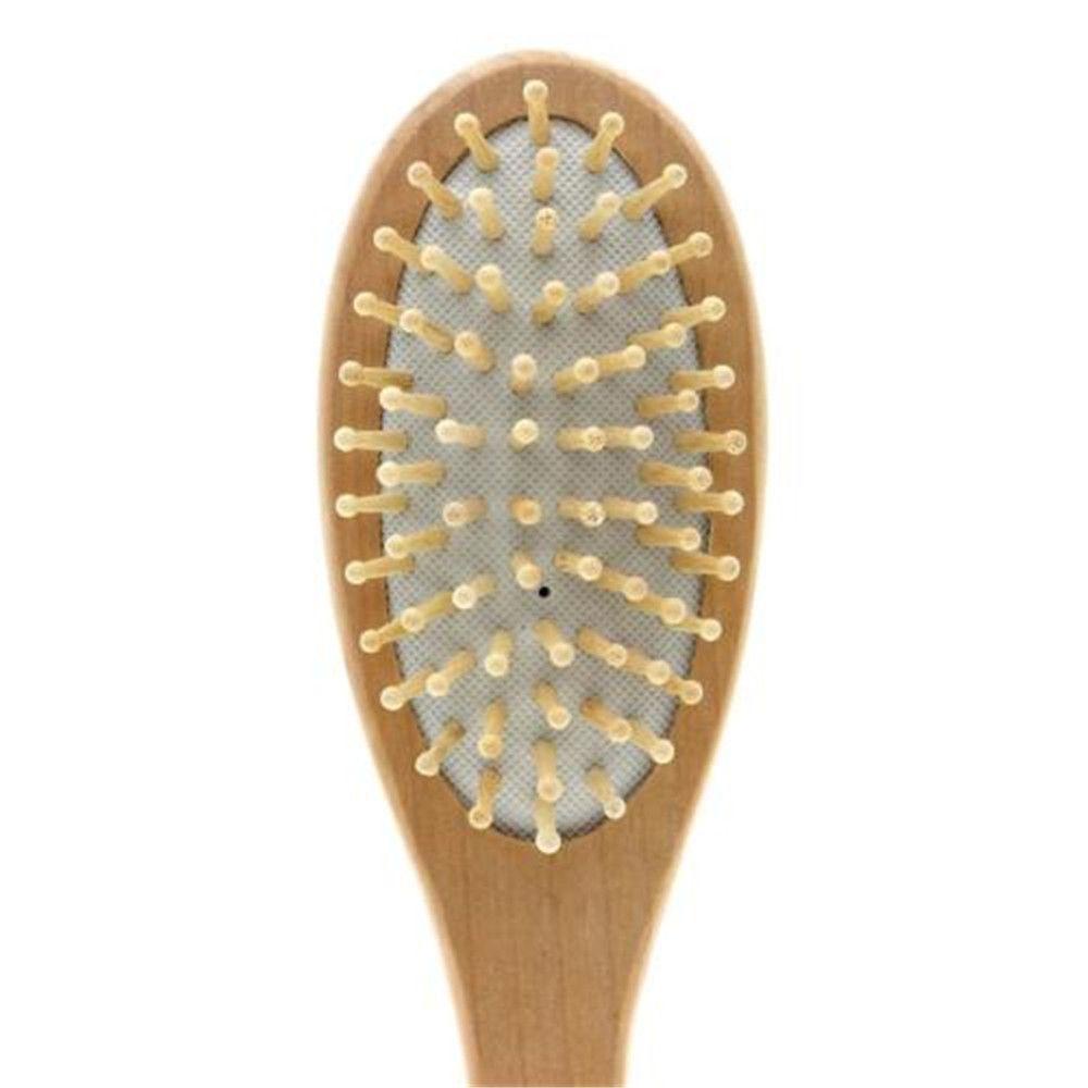 Upstopvn Lược Chải Tóc Túi Khí Mát Xa Da Đầu Bằng Gỗ