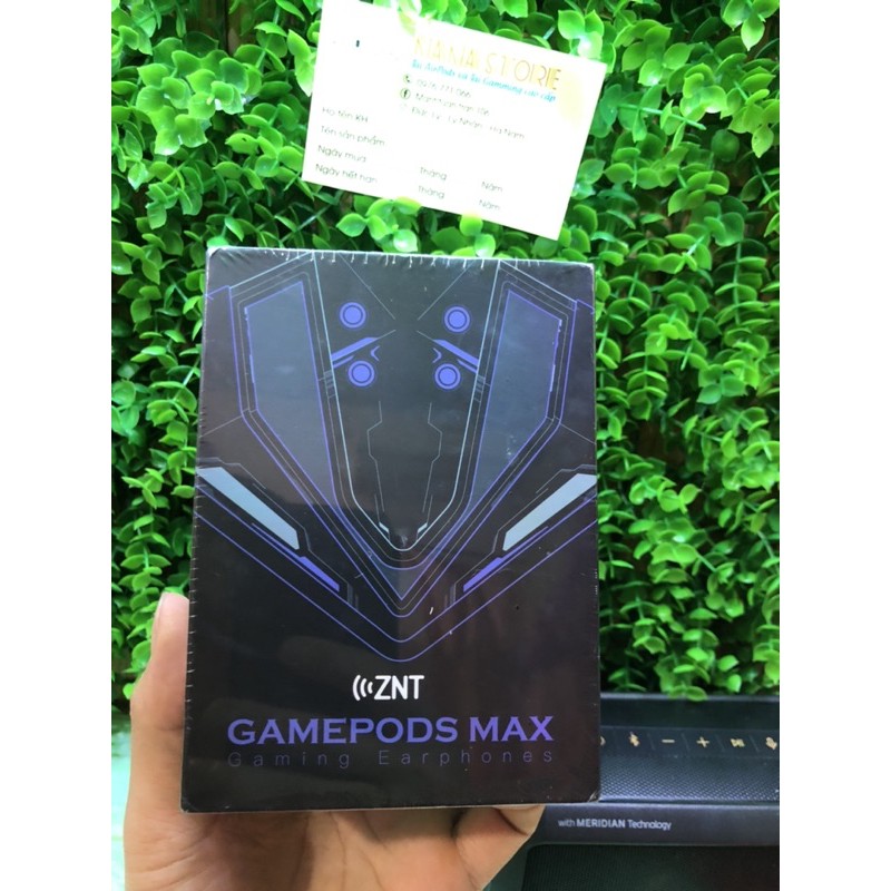 ZNT Gamepods MAX . Tai nghe không dây độ trễ thấp 2021