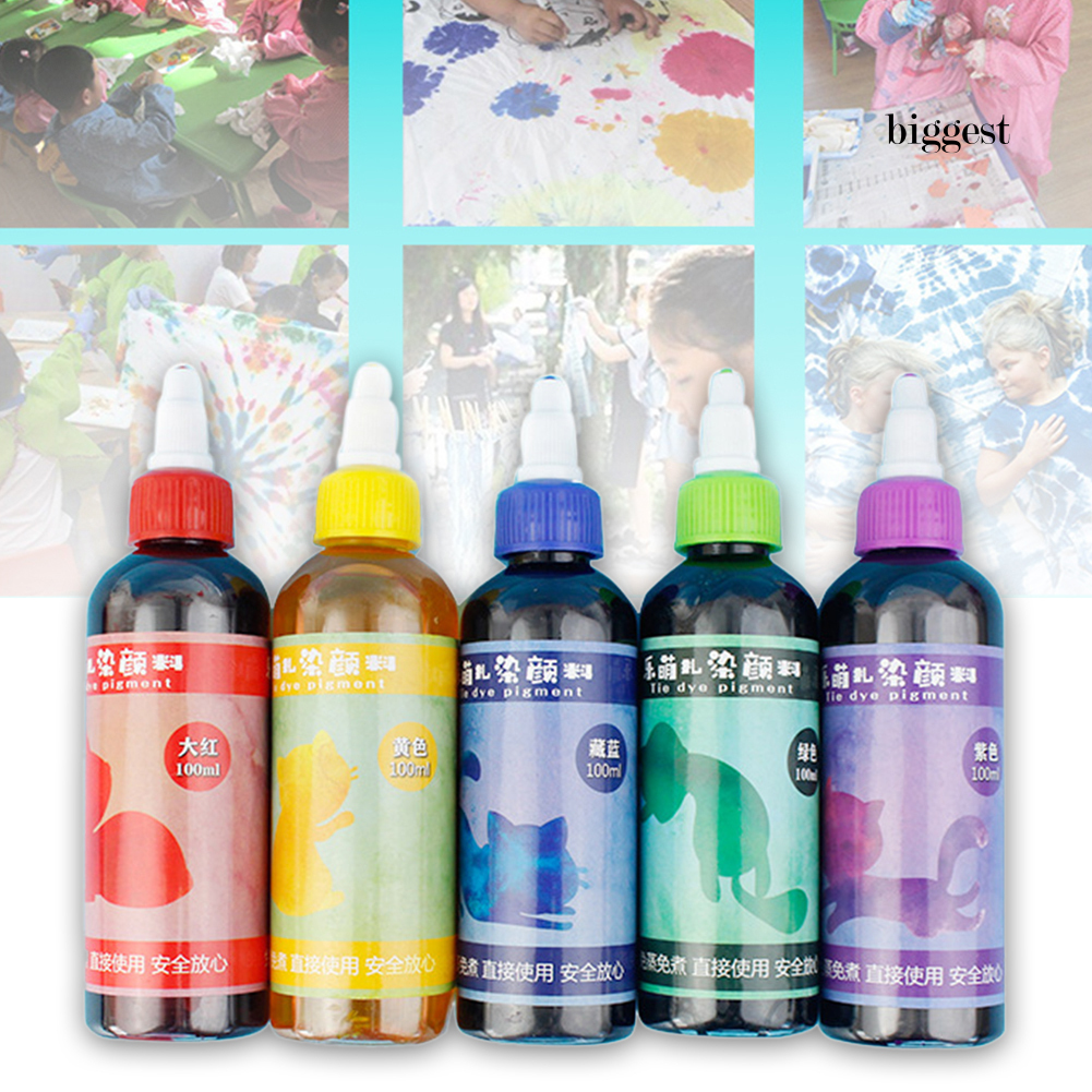 Lọ thuốc nhuộm màu loang 100ml dùng để nhuộm màu vải quần áo thủ công