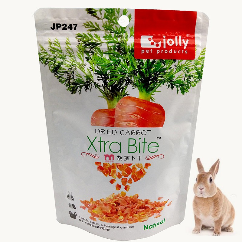 Cà rốt sấy Jolly dành cho sóc /nhím / hamster / thỏ / bọ