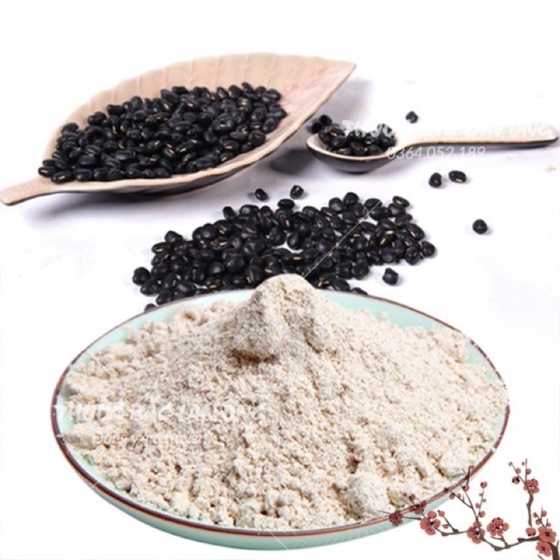1kg bột đậu đen xanh lòng uống liền  quê thơm ngon, giải nhiệt, giảm cân hiệu quả