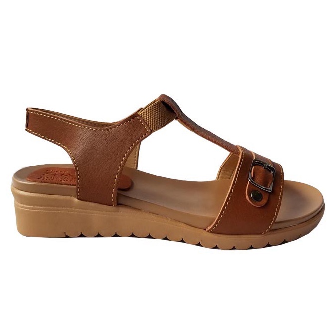 Giày Sandal Nữ BIGBEN Da Bò Thật cao cấp SDĐ68