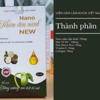 Nano Tinh Chất Mầm Đậu Nành