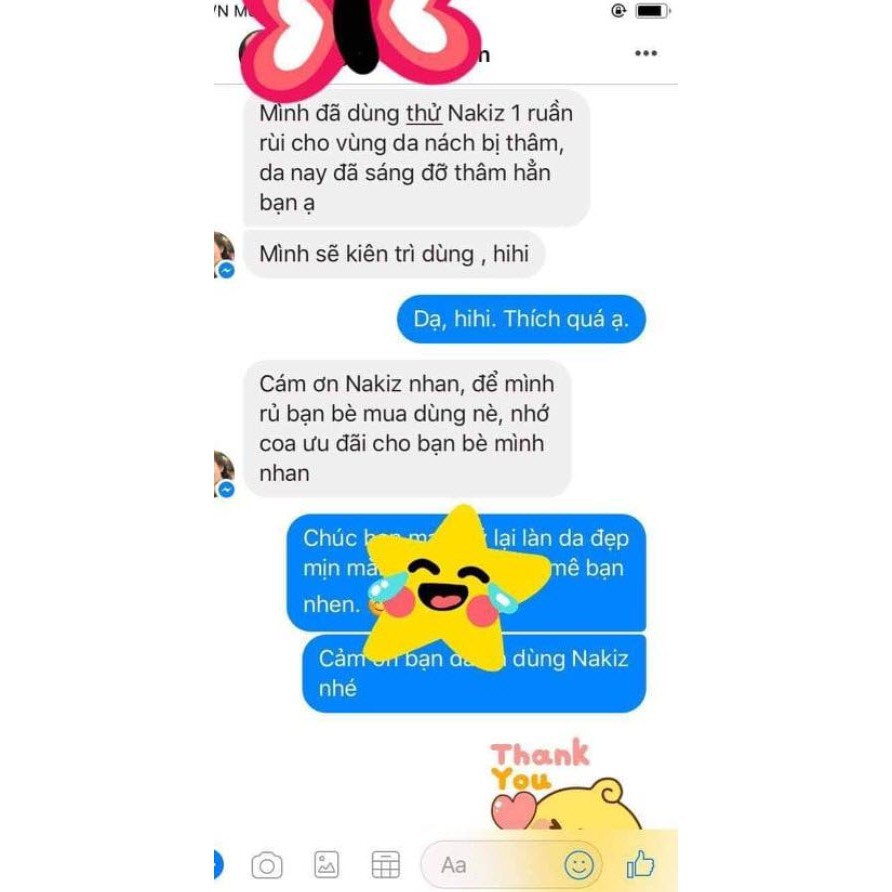 [Che Tên] NAKIZ LIVELY BUTT 〡 Kem thoa thâm, mụn Mông, Bẹn, Nách, Lưng, Nhũ hoa, Cùi chỏ, Đầu gối .... Thái Lan | BigBuy360 - bigbuy360.vn