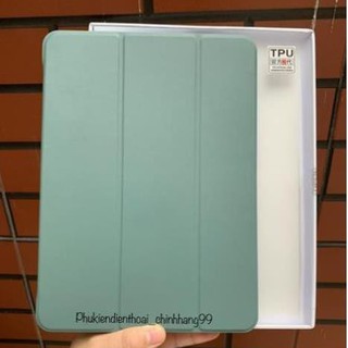 (Xanh rêu)_Bao da TPU Smart Case iPad Air, Air 2, Pro 9.7, Mini 4/5, Gen 7 Gen 8 10.2 Air 3, Pro 11 2020,Pro 10.5, Gen 6
