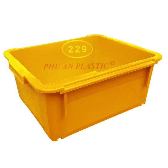 Thùng nhựa A3 Nhựa Phú An - KT 370 x 305 x 150 mm