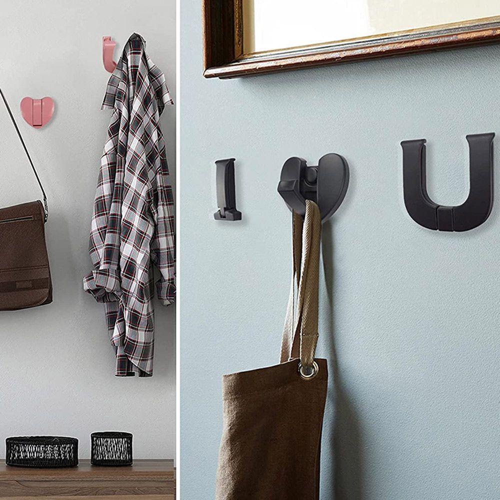 Set 3 Móc Treo Áo Khoác Gắn Tường Gấp Gọn Được DAPHS