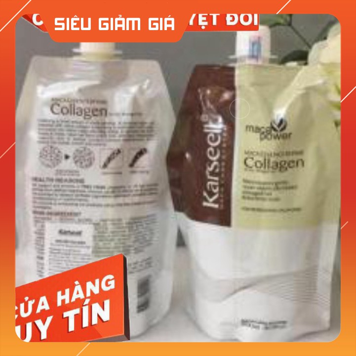 ✅ [Chính hãng] Ủ Tóc Collagen Siêu Mượt Có Tem Cod Chống Hàng Giả và tem cào trúng thưởng( hàng loại 1) . .