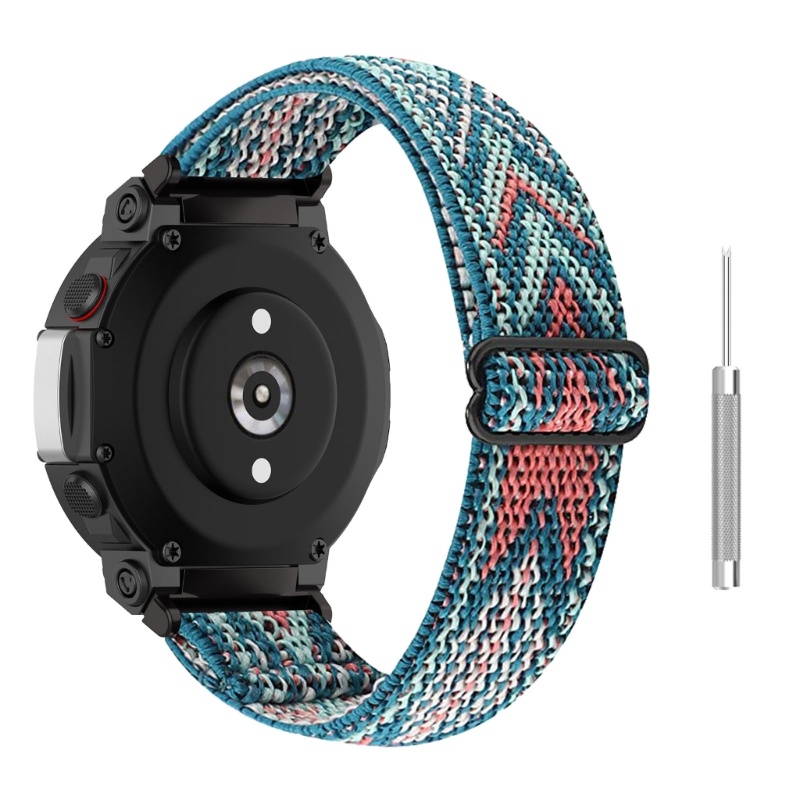 Dây Đồng Hồ Đeo Tay Thời Trang Bằng Vải Nylon Co Giãn 25mm T Rex2