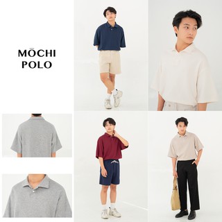 ÁO POLO HALF&HALF NAM NỮ - FOM DÁNG RỘNG BOXY - NOIR STUDIOS