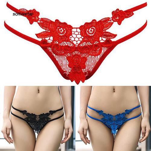 Quần lót ren hoa thời trang gợi cảm dành cho nữ