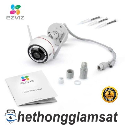 Camera Wifi Không Dây Ngoài Trời Ezviz C3WN, Ezviz C3W, Ezviz C4W 1080P 2MPX - Chính Hãng, bảo hành 24 tháng