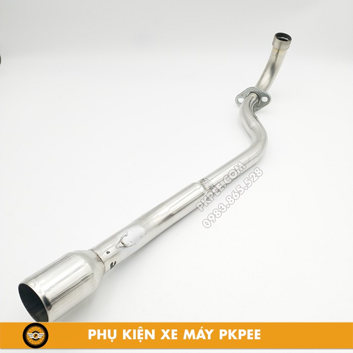 Cổ Pô Lon Tăng Inox Gắn S 110, RSX 110, Blade 110