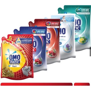 Combo 2 Nước giặt omo matic cửa trên 2,3kg