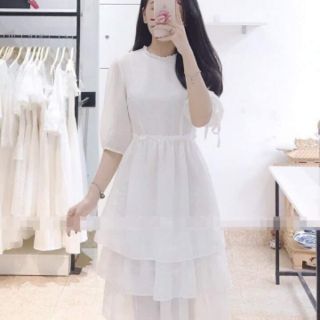 Đầm tầng tiểu thư