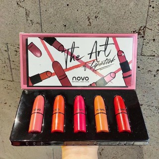 Set 5 Thỏi Son NOVO THE ART LIPSTICK