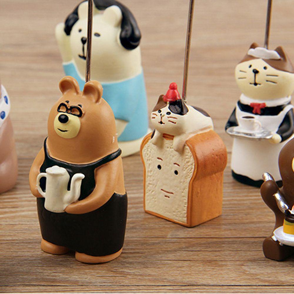PEWANY Giá Đỡ Kẹp Tài Liệu Bằng Nhựa Resin Đáng Yêu Sáng Tạo Dành Cho Văn Phòng
