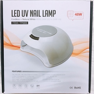 Máy hơ tích điện LED UV hơ gel móng tay móng chân