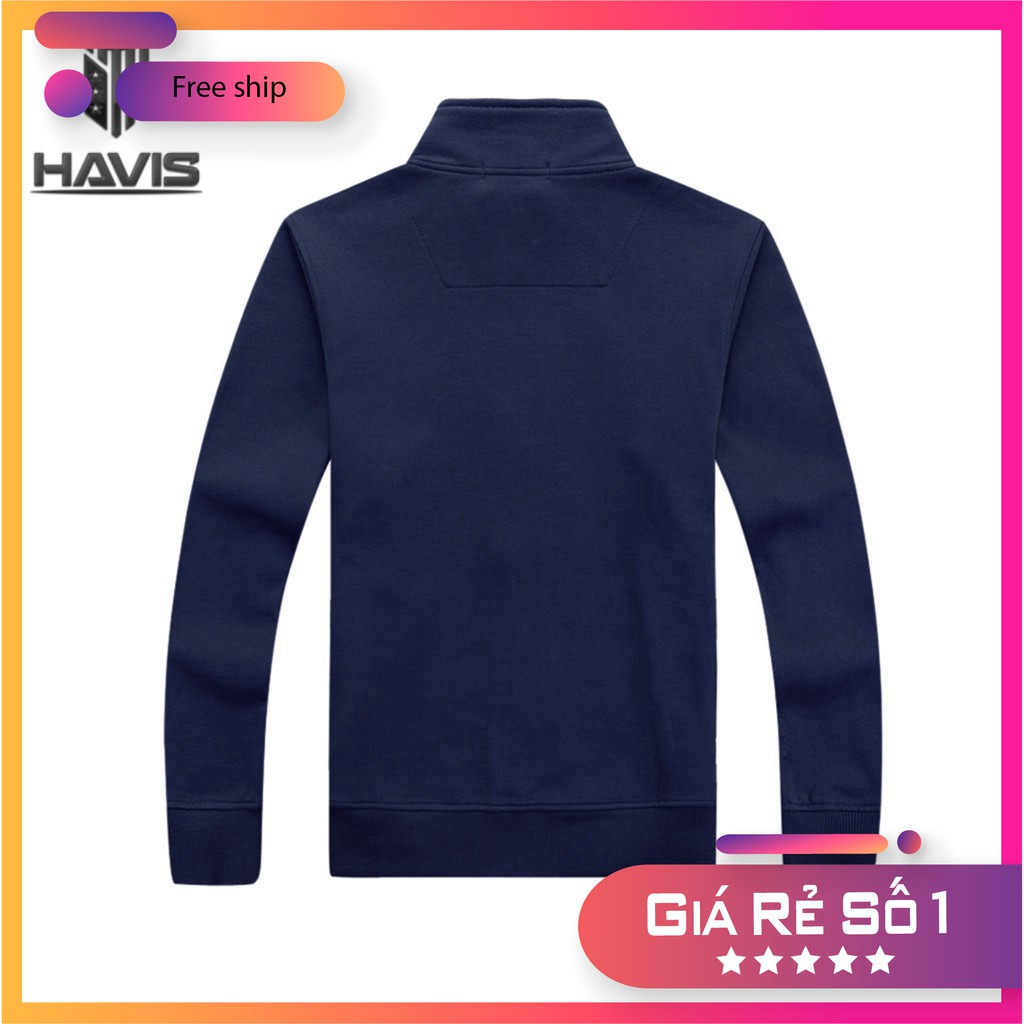 Áo khoác nam thun nỉ HAN'247 áo khoác da cá Hàn Quốc mẫu mới cực đẹp- Kitty Free Shop