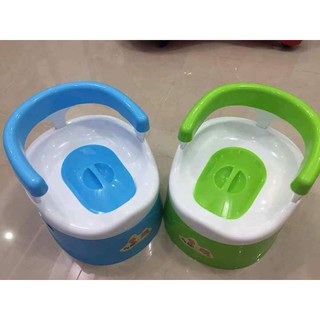 Bô vệ sinh cho bé có ngai tựa lưng Việt Nhật 5452 - Dụng cụ vệ sinh tiện lợi cho bé