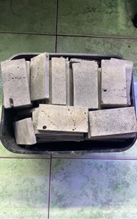 Nham thạch miếng, giá thể