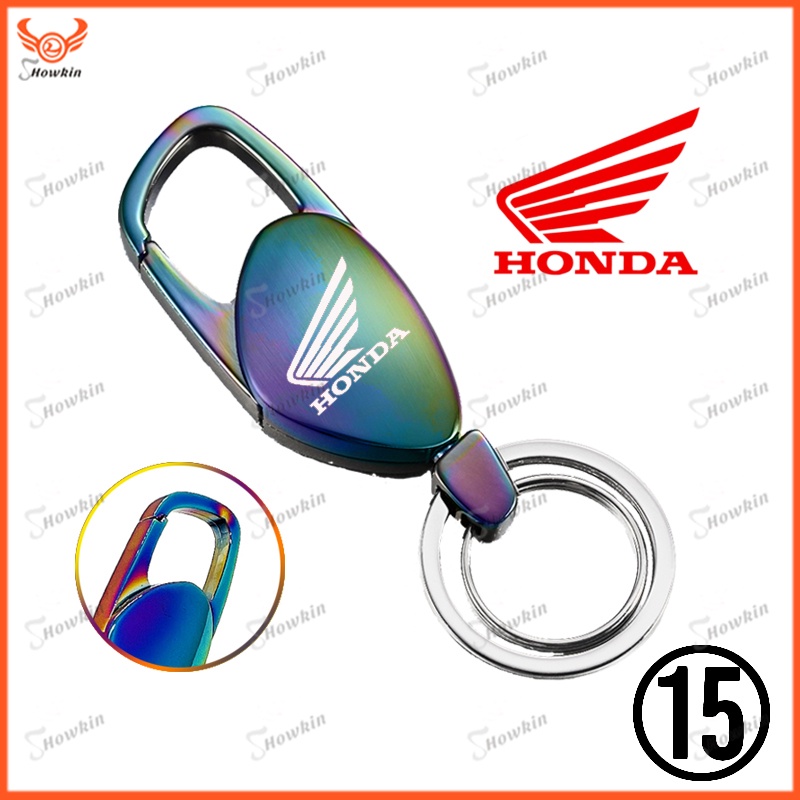 Móc Khóa Kim Loại Có logo Cho Động Cơ Xe Honda