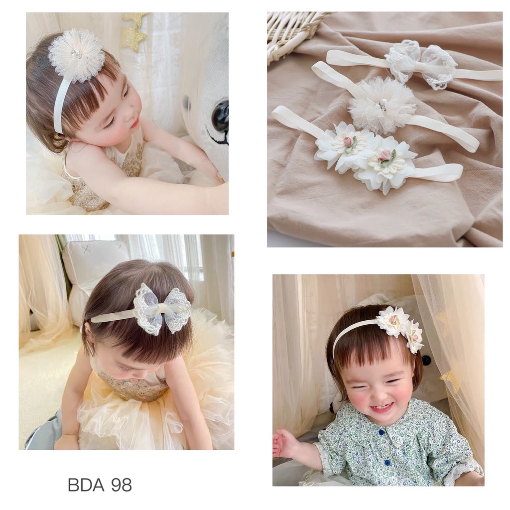 BDA 98 : Băng đô siêu điệu cho bé gái