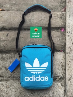 [☘️ADIDAS☘️]- TÚI ĐEO CHÉO SHOULDER BAG- Xanh dương