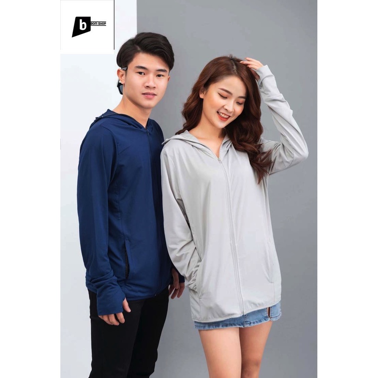 Áo chống nắng nam ép vân ô vuông