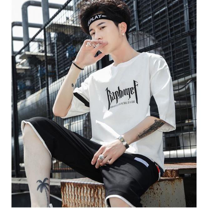 Bộ Quần Áo Nam, Thun Nam Mùa Hè Màu Trắng BD10 | BigBuy360 - bigbuy360.vn