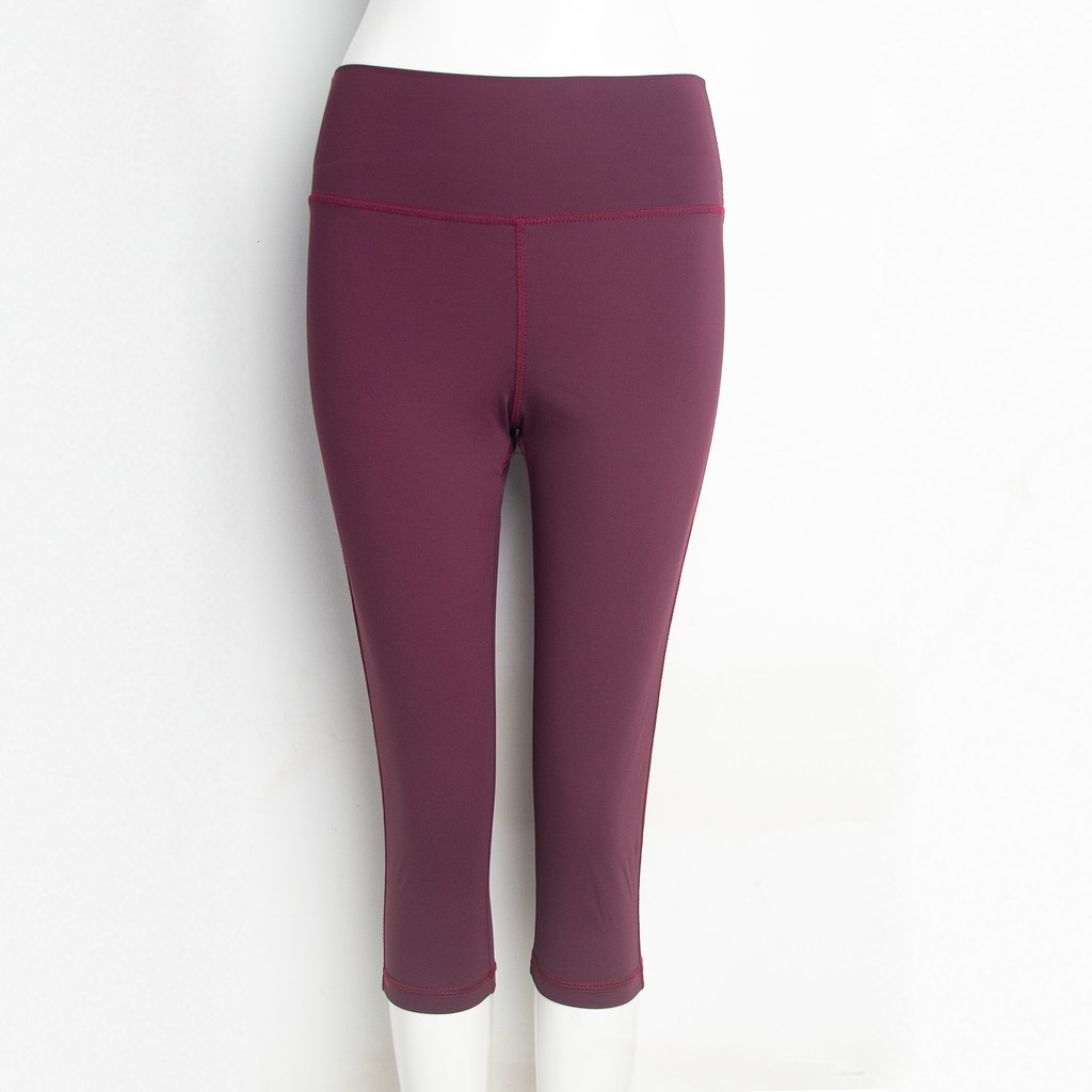 Quần tập yoga gym legging lửng nữ siêu nâng mông Simple &amp; Basic co giãn 4 chiều ôm dáng thoáng mát