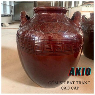 [Chính Hãng] Chum Bát Tràng To Ngâm Rượu 40L , 50L, 60L, 70L