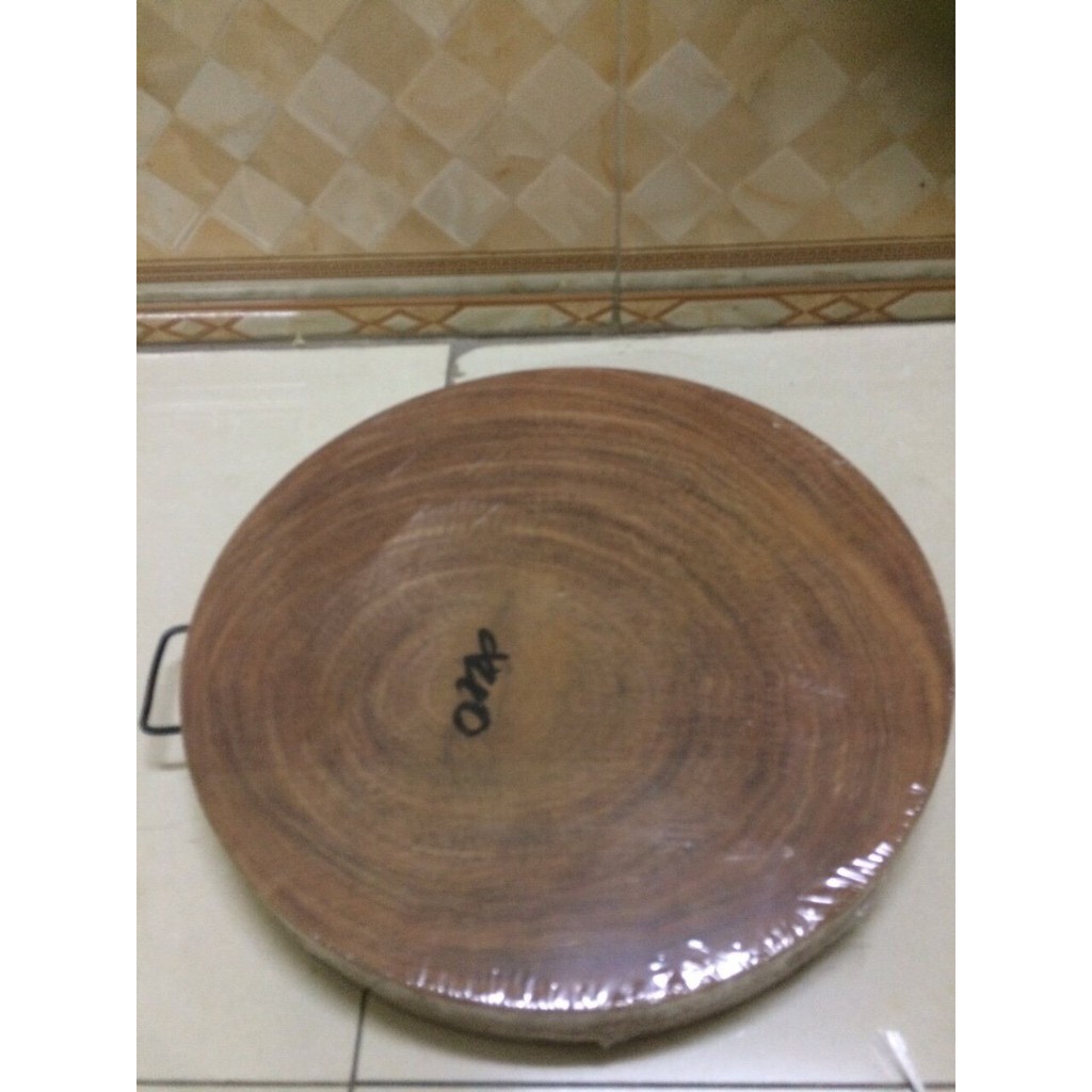 Thớt gỗ nghiến có tâm đường kính 29cm dày 3.5-4cm | Shopee Việt Nam