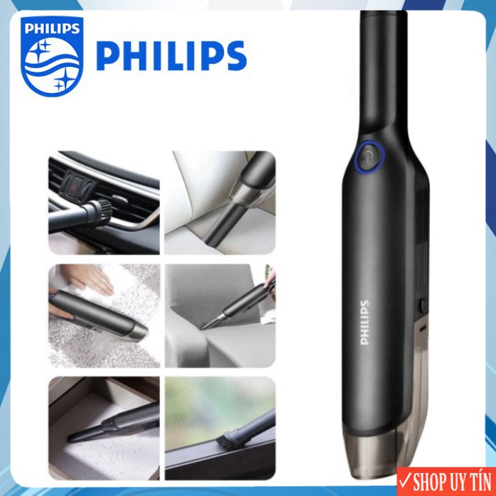 Sản Phẩm Máy hút bụi cầm tay không dây, cao cấp thương hiệu Philips FC8818 công suất 120W- Bảo hành 12 tháng