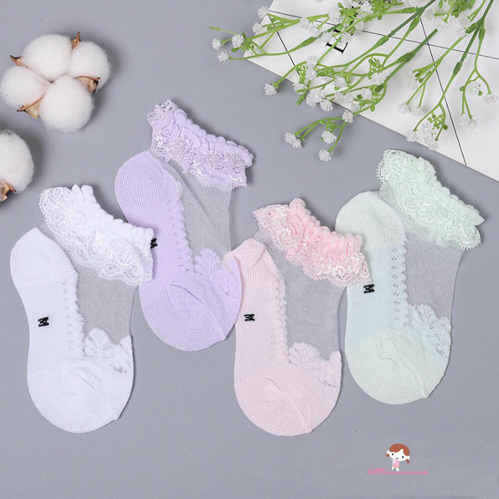 Vớ Cotton Thời Trang Cho Bé Gái Xzq7-0 - 6 Tuổi