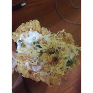 Cơm cháy bơ chà bông