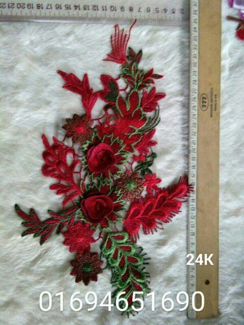 Hoa 3d cặp, hoa 3d tấm đồng giá