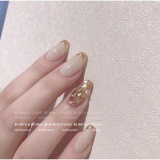 Bộ móng giả 12 móng họa tiết trứng cút 07 - Nail box thiết kế