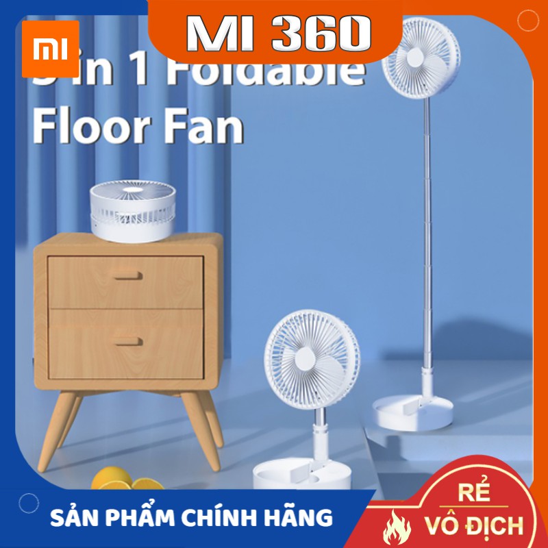 Quạt Không Dây Tích Hợp Loa Nghe Nhạc Xiaomi Zolele✅ Gấp Gọn Điều Chỉnh Độ Cao✅Kèm Remote Điều Khiển✅Hàng Chính Hãng