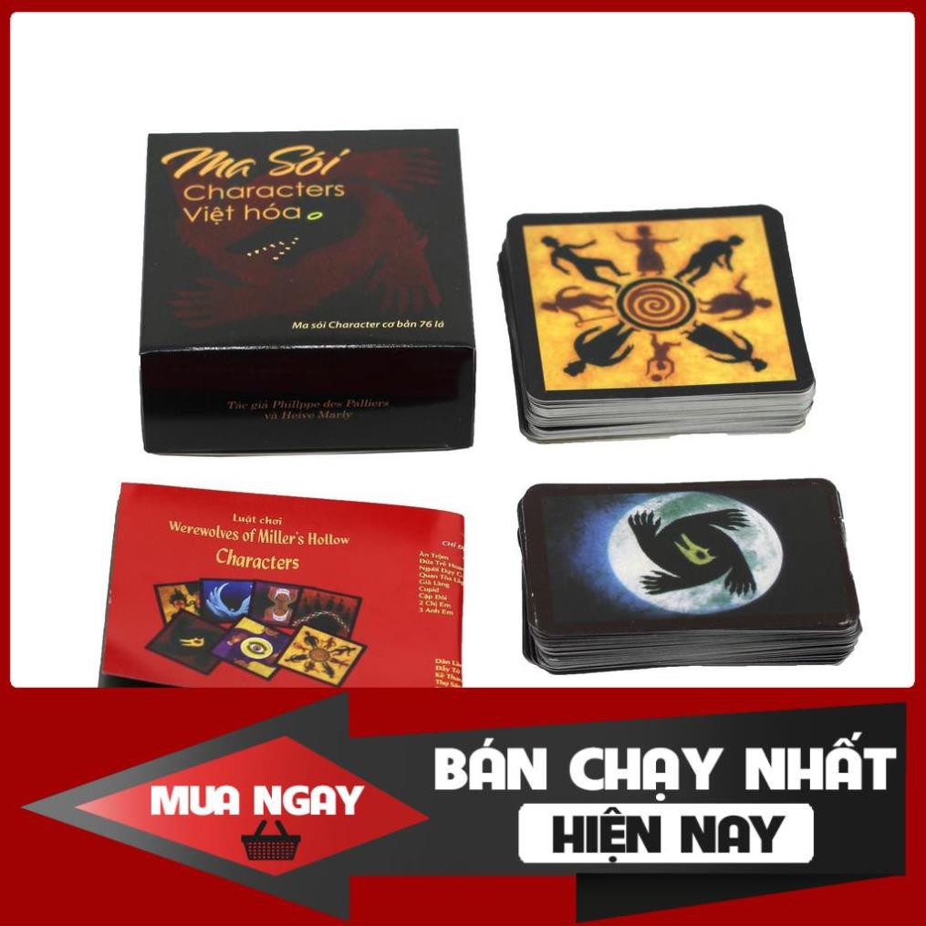 Ma Sói Characters Việt Hoá Boardgame (bán sỉ)