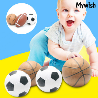 Bóng Cao Su Bơm Hơi Mini Cho Bé Chơi Thể Thao