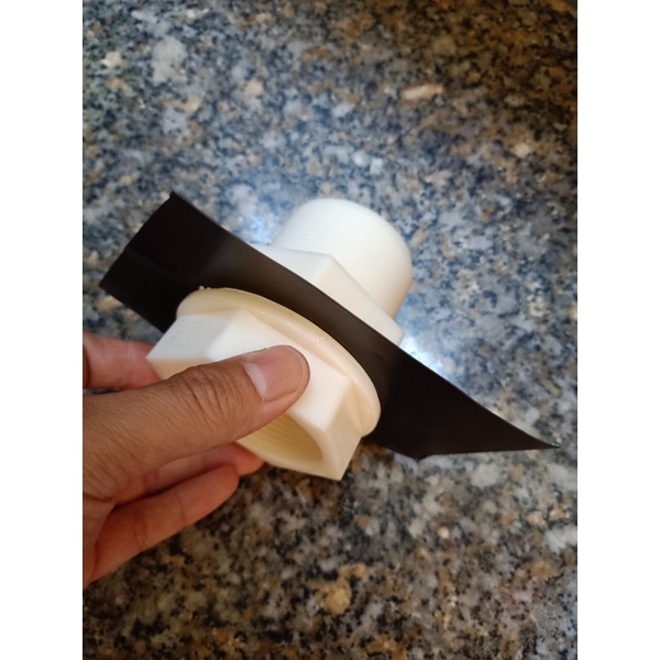 VAN XẢ BỂ BẠT HDPE, VAN XẢ ĐÁY BỂ BẠT THOÁT NƯỚC