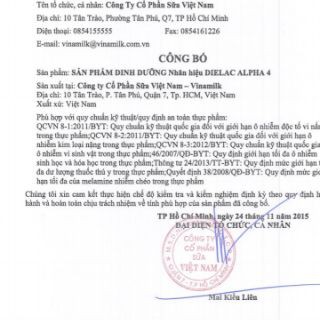 Sữa bột Dielac Alpha 4 - Hộp Thiếc 1,5kg