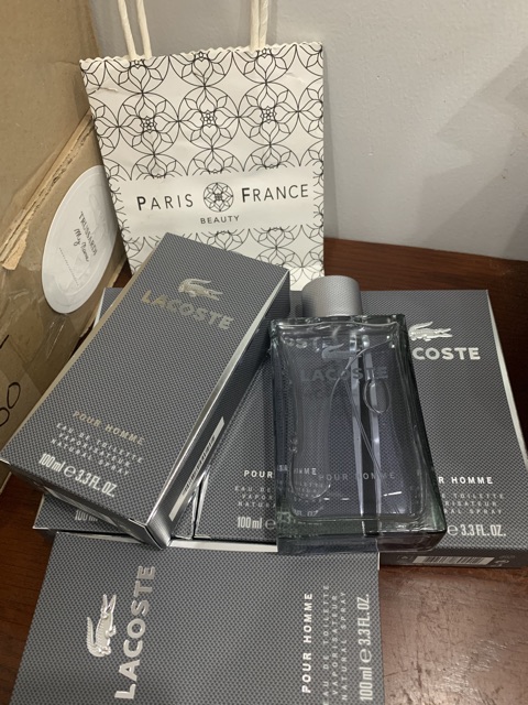 Nước hoa lacoste pour homme 100ml full box (sx ko seal kiếng nhé) | BigBuy360 - bigbuy360.vn