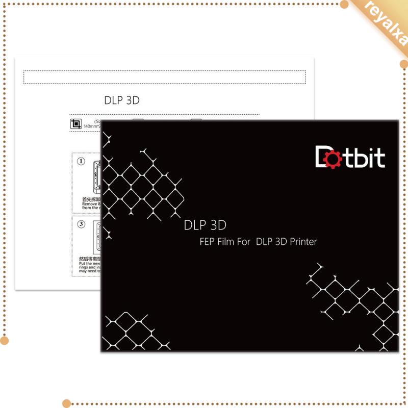 Set 5 Phim FEP 280X200 mm Độ Dày 0.1mm Tương Thích Với Máy In 3D UV DLP