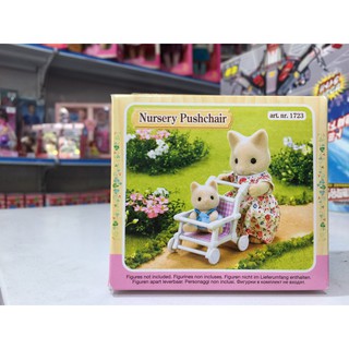 [HÀNG CHÍNH HÀNG] Đồ Chơi Xe Đẩy Sylvanian Families Gia Đình Thỏ 2930
